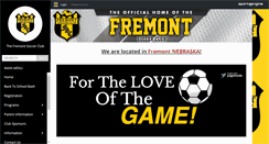 Desktop Screenshot of fremontsoccer.org